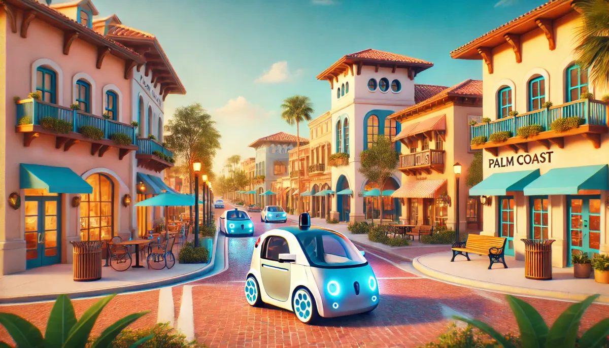 What if Palm Coast's Public Transit Could Be a Fleet of Driverless Cars?